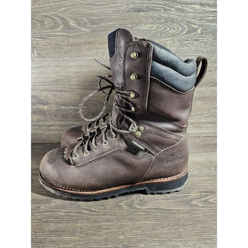 Red Wing Shoes Irish Setter Tracker 804 Boots Size 9.5D Brown Leather Waterproof